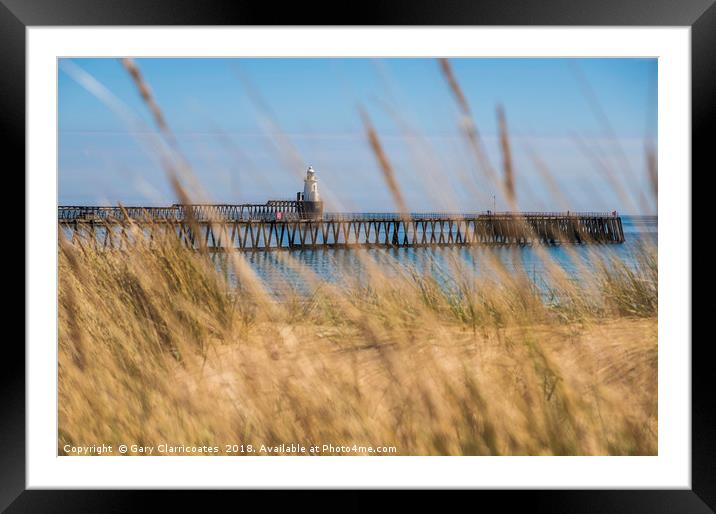 A Grassy View Framed Mounted Print by Gary Clarricoates