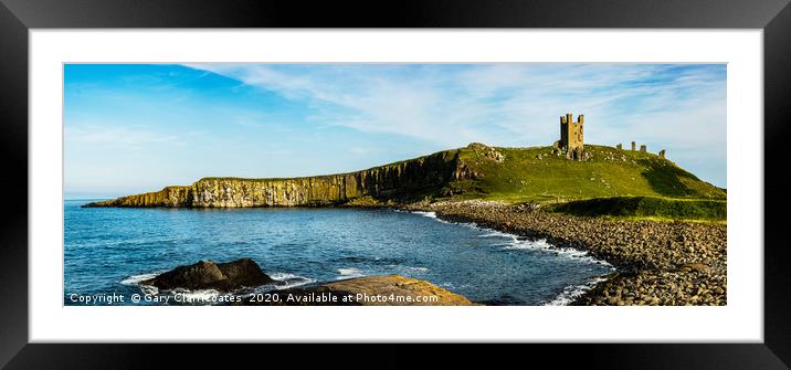 Afternoon in Northumberland Framed Mounted Print by Gary Clarricoates