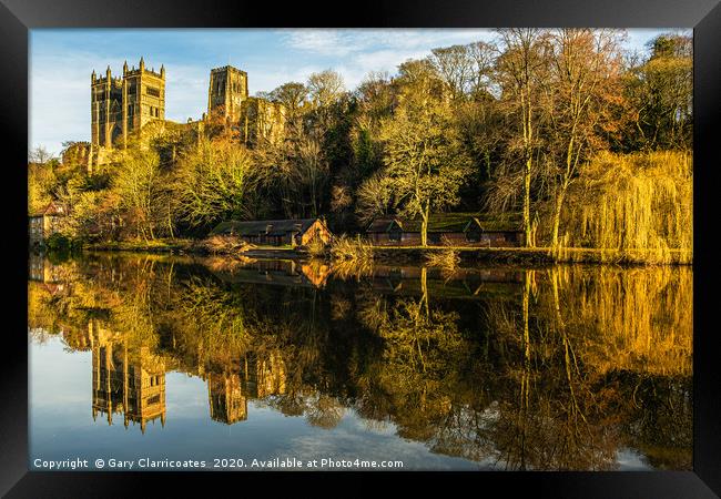Afternoon Sun at the Cathedral Framed Print by Gary Clarricoates