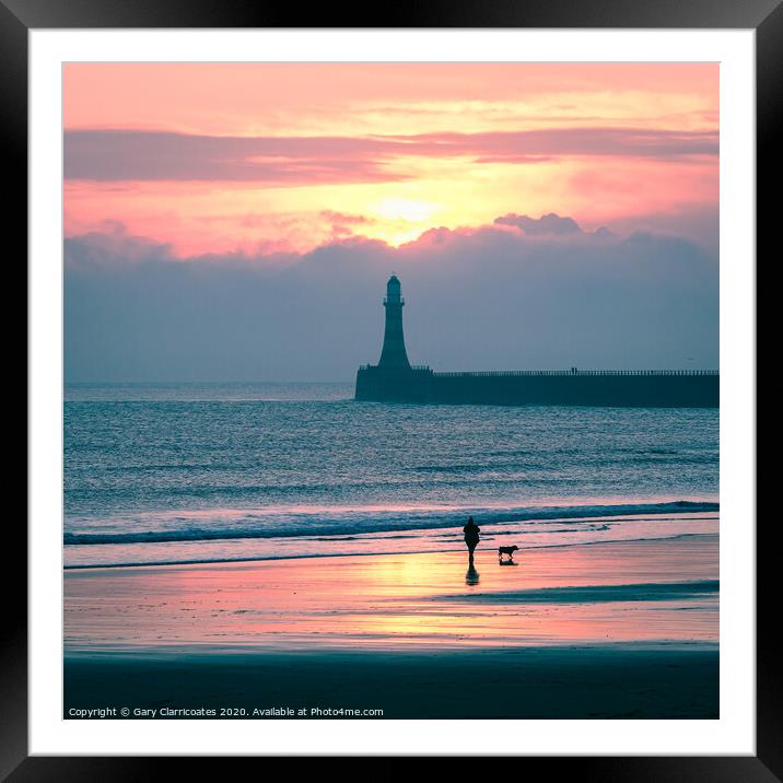 Morning Glory Framed Mounted Print by Gary Clarricoates