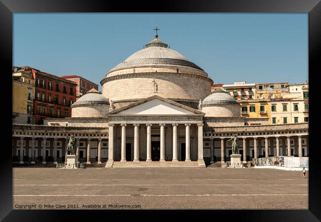 Piazza del Plebiscito Framed Print by Mike Cave