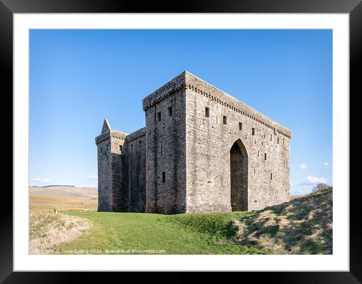 Hermitage Castle, Newcastleton, Scotland Framed Mounted Print by Dave Collins