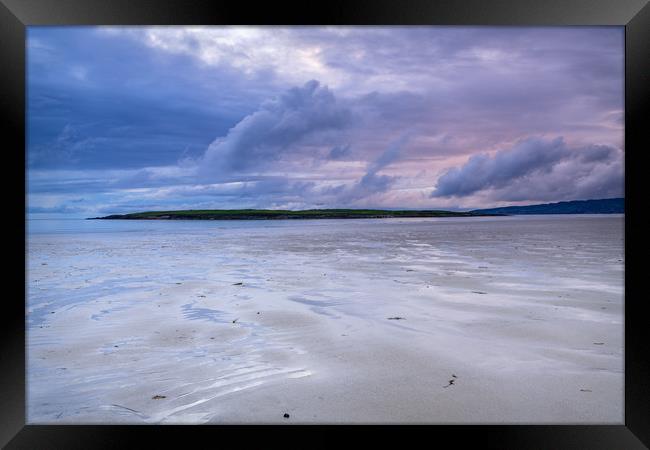 Narin Beach, Co Donegal, Ireland Framed Print by Dave Collins