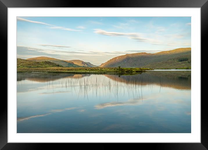Lough Veagh, Glenveagh National Park, Donegal, Ire Framed Mounted Print by Dave Collins