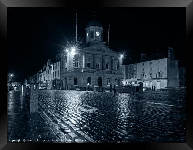 Kelso Town Hall, Scottish Borders Framed Print by Dave Collins