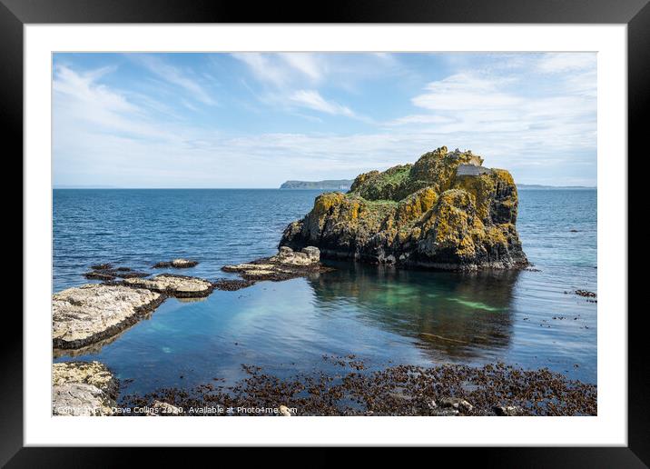 Antrim Coast, Carrick-a-Rede, Ballintoy, Co Antrim, Northern Ireland Framed Mounted Print by Dave Collins