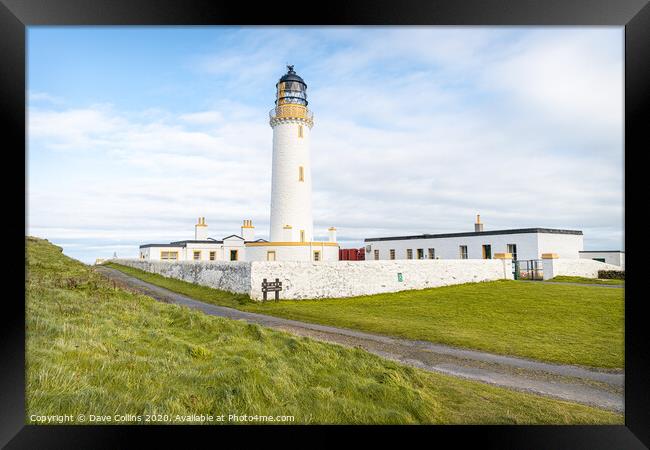 Mull of Galloway Lighthouse Framed Print by Dave Collins