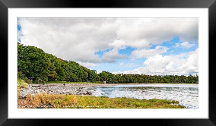 Rigg Bay, Garlieston, Dumfries & Galloway, Scotland Framed Mounted Print by Dave Collins