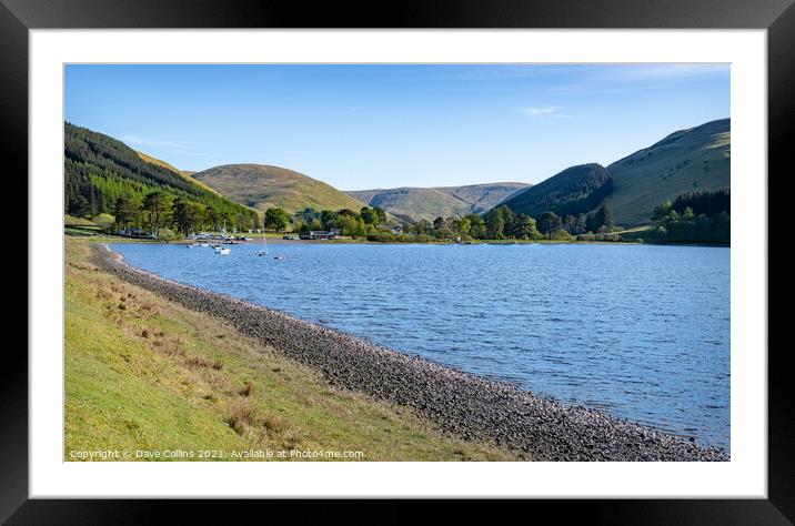 St Mary's Loch, Scottish Borders, Scotland Framed Mounted Print by Dave Collins