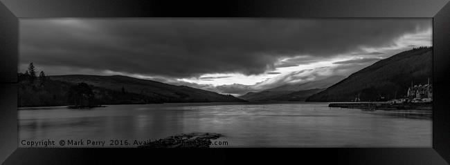 Loch Tay From Kenmore  Framed Print by Mark Perry