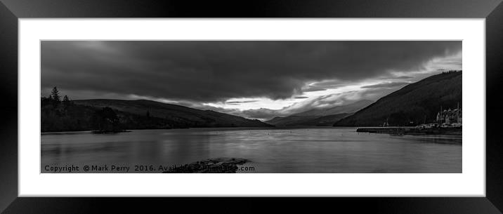 Loch Tay From Kenmore  Framed Mounted Print by Mark Perry