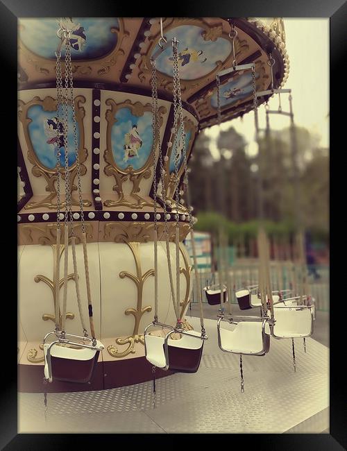 French carousel Framed Print by Larisa Siverina