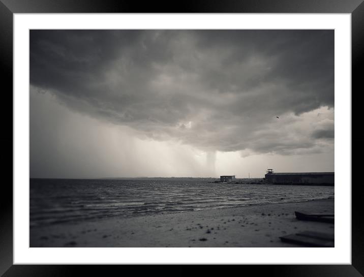 Before the storm Framed Mounted Print by Larisa Siverina