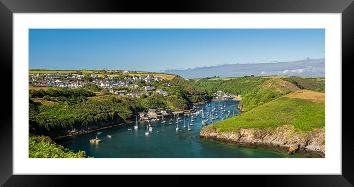  Solva Harbour, Pembrokeshire, Wales. Framed Mounted Print by Colin Allen
