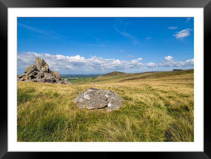 The Preseli Hills, Pembrokeshire. Framed Mounted Print by Colin Allen