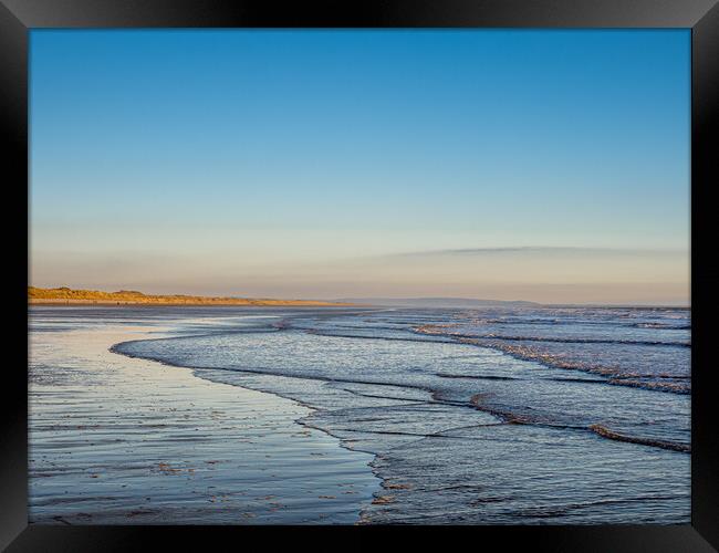 Sands of Tranquility Framed Print by Colin Allen