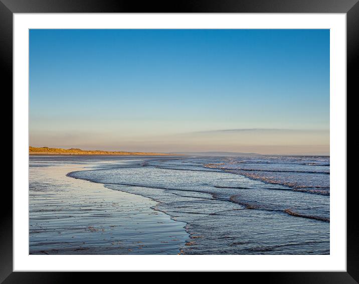 Sands of Tranquility Framed Mounted Print by Colin Allen
