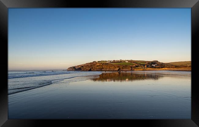 Broad Haven Beach, Pembrokeshire. Framed Print by Colin Allen