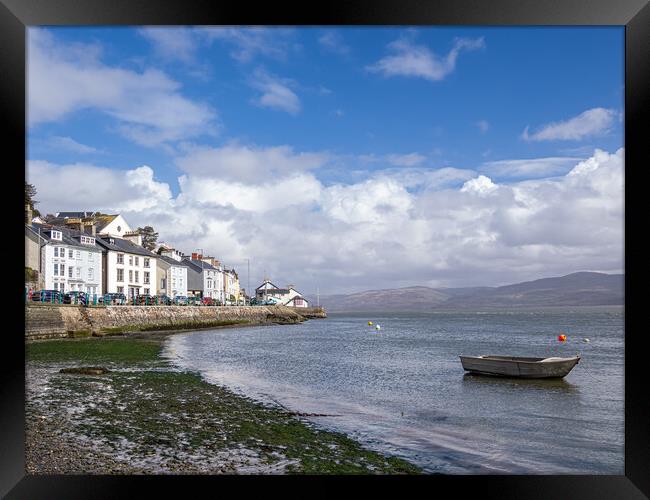 Serene Aberdovey Spring Scene Framed Print by Colin Allen