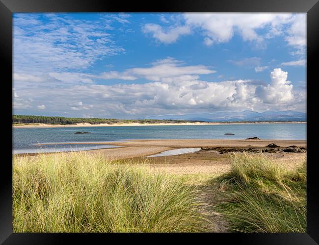 Llanddwyn Island Beach, Anglesey. Framed Print by Colin Allen