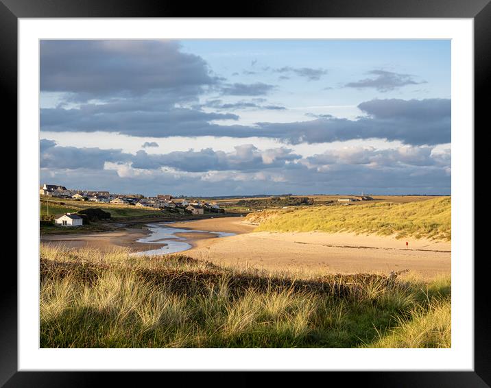 Aberffraw, Anglesey, Wales. Framed Mounted Print by Colin Allen