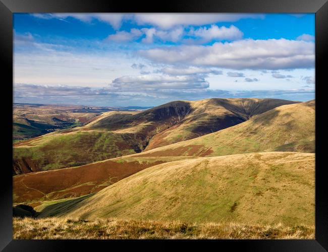 Howgill Fells, Yorkshire. Framed Print by Colin Allen