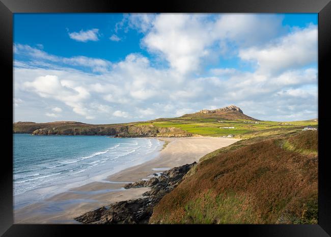 Whitesands Bay, Pembrokeshire, Wales. Framed Print by Colin Allen
