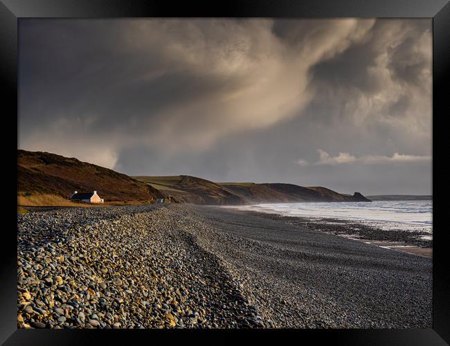 Newgale Beach, Pembrokeshire, Wales. Framed Print by Colin Allen