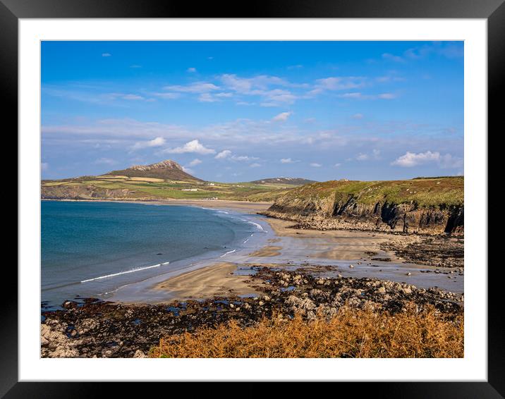 Whitesands Bay, Pembrokeshire, Wales. Framed Mounted Print by Colin Allen
