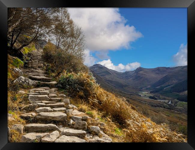 The Path to Ben Nevis, Scotland.  Framed Print by Colin Allen