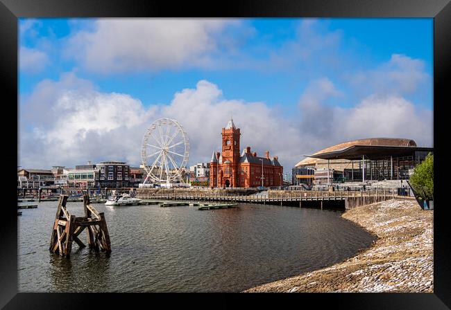  Cardiff Bay, Wales. Framed Print by Colin Allen