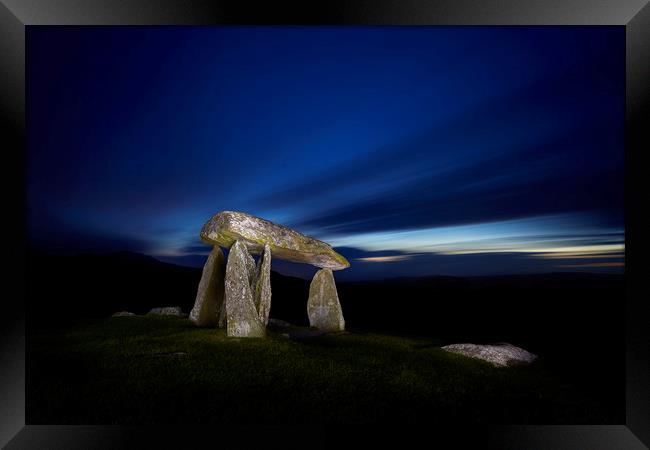 Pentre Ifan Framed Print by Richard Pike