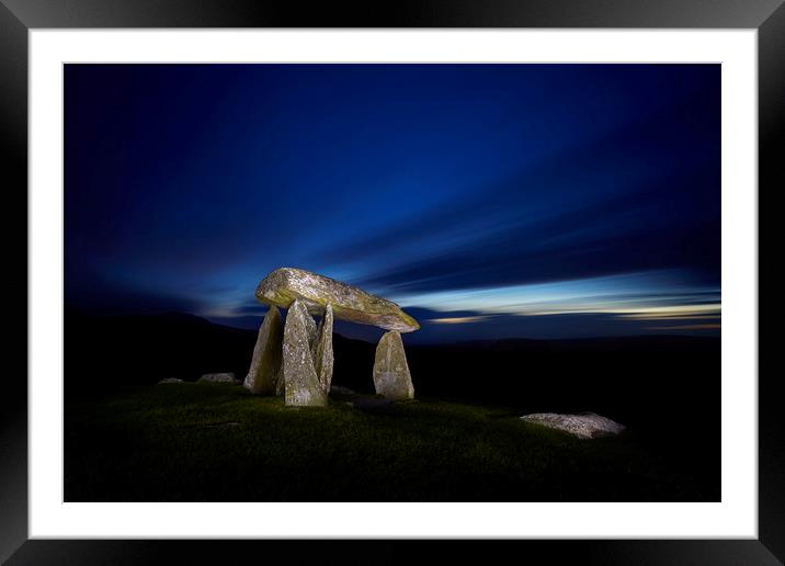 Pentre Ifan Framed Mounted Print by Richard Pike
