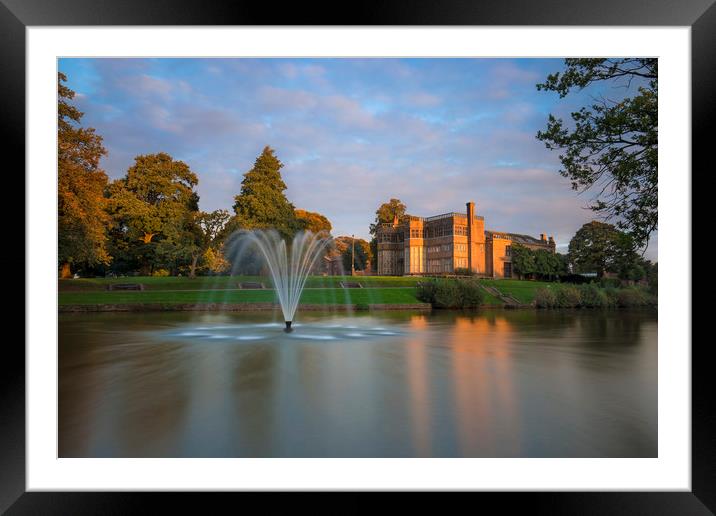 Astley Hall, Chorley Lancashire  Framed Mounted Print by Simon Booth