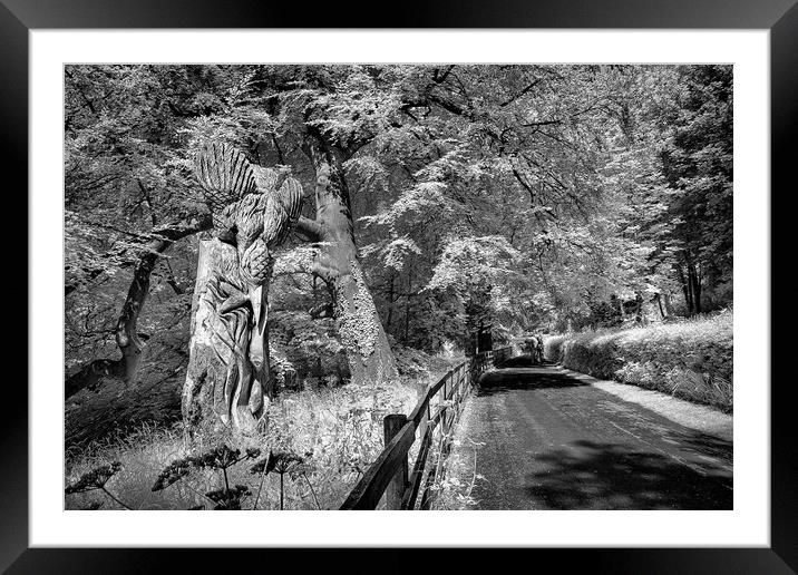 Outdoor stonerock Framed Mounted Print by mike morley