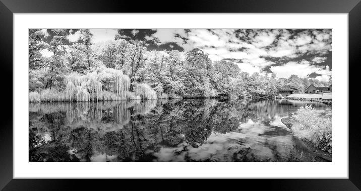 Abstract texture Framed Mounted Print by mike morley