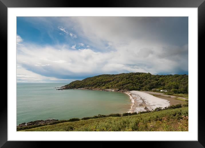 The beautiful Pwll du bay. Framed Mounted Print by Bryn Morgan