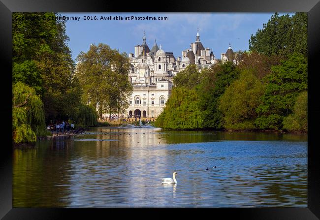 Horse Guards Building in London Framed Print by Chris Dorney