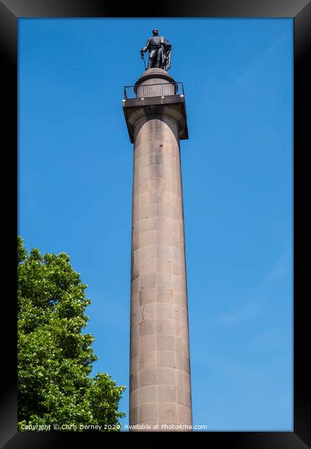 Duke of York Column in London Framed Print by Chris Dorney