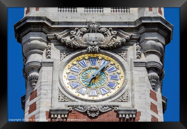 Chamber of Commerce and Industry in Lille Framed Print by Chris Dorney