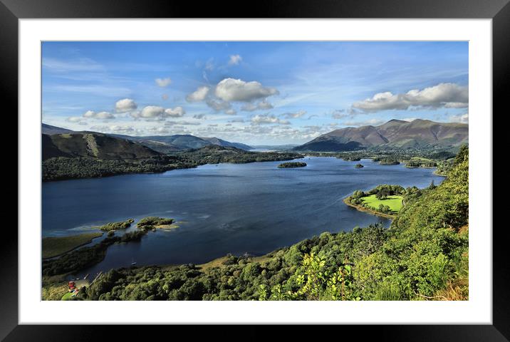 Surprise View, Borrowdale Framed Mounted Print by Linda Lyon