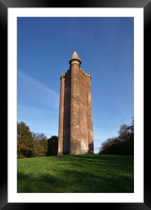 Alfred's Tower, Somerset                           Framed Mounted Print by John Iddles