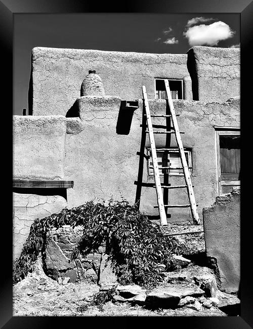 Taos Pueblo, New Mexico #1 Framed Print by John Chase