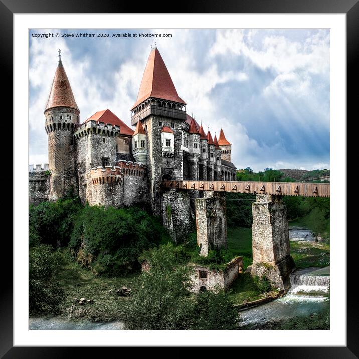 Fairytale in Romania. Framed Mounted Print by Steve Whitham