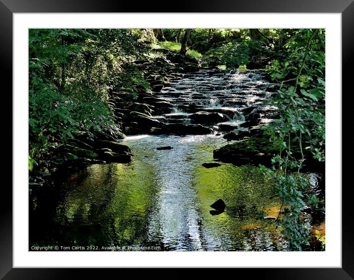 River Worth Haworth Framed Mounted Print by Tom Curtis