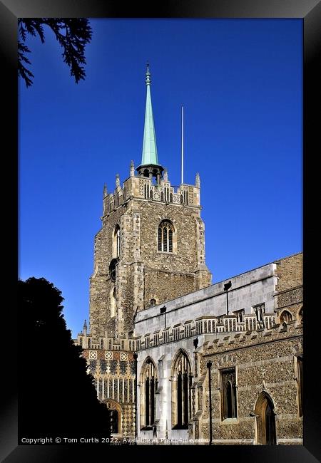 Chelmsford Cathedral Essex Framed Print by Tom Curtis