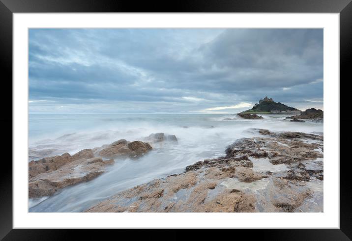 St. Michael's Mount, Cornwall  Framed Mounted Print by Colin Jarvis