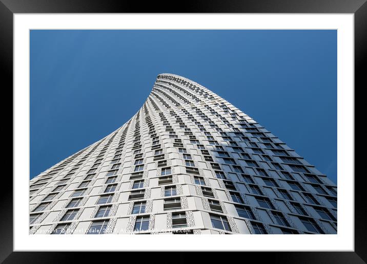 Cayan Tower Dubai Framed Mounted Print by Daniel Udale