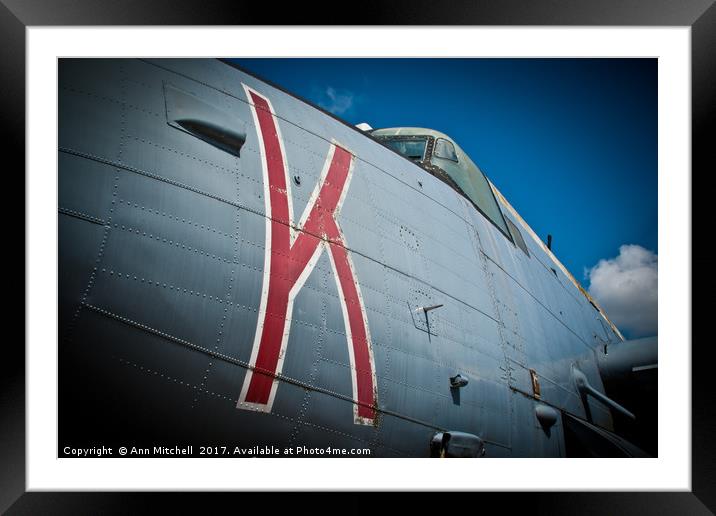 Avro Shackleton Framed Mounted Print by Ann Mitchell