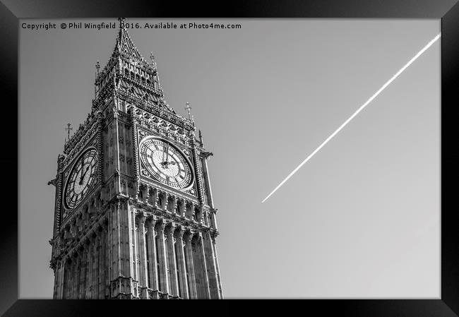 Big Ben Framed Print by Phil Wingfield